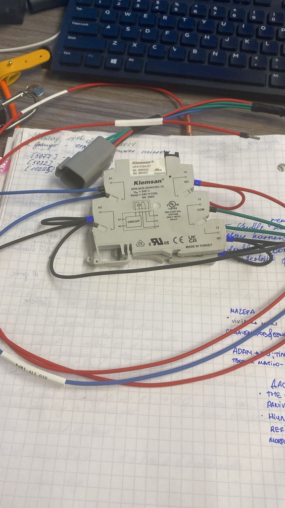 CIT Shuttle Rear Door Relay Harness