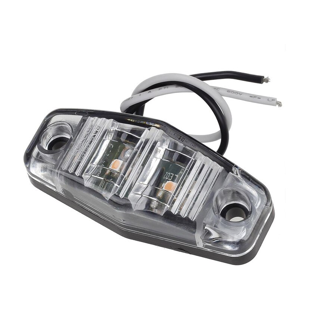 12V LED Side Marker Light - White