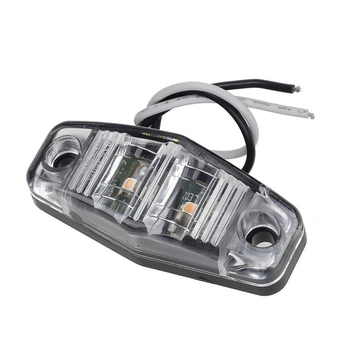 [RA00006493 / White Marker Light] 12V LED Side Marker Light - White