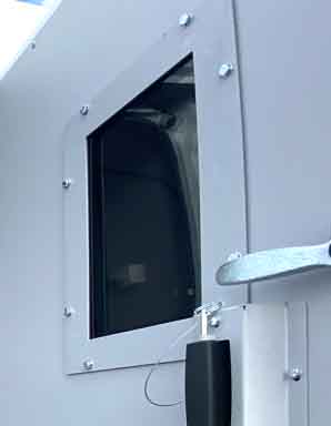 [Ford Transit Flat Glass] Ford Transit Messenger Door Flat Glass BR4